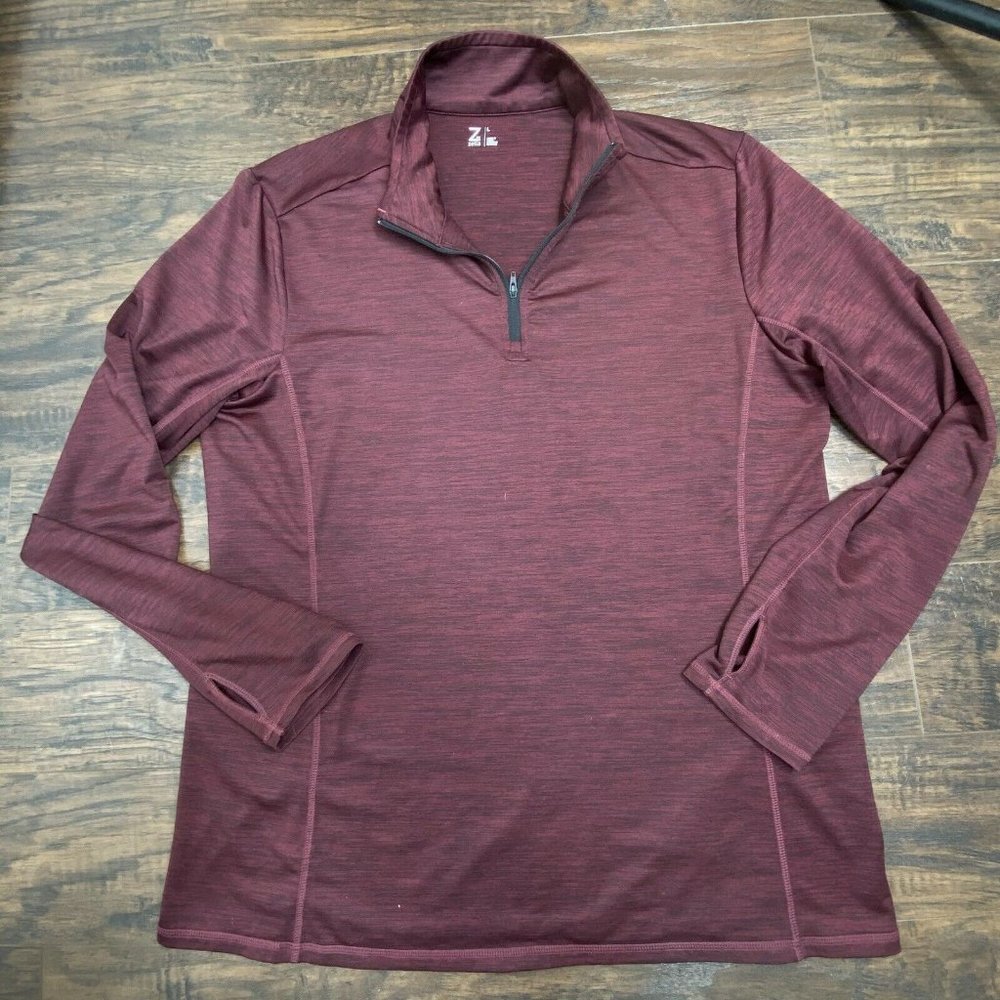 Z by Zella Large ¼ Zip Pullover Athletic Shirt Top - Picture 10 of 12
